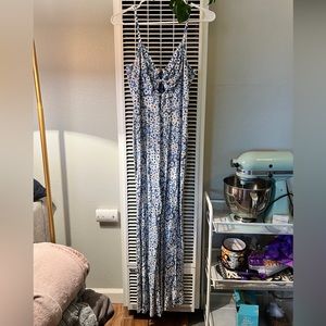 Anthropologie Floral Jumpsuit